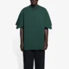 UNISEX-T-Shirt mit Aufdruck, Large Fit „Green“ 657059TKV973010