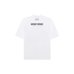 Unisex-T-Shirt mit „I Love Dogs“-Aufdruck, weiß, 641614TJVH19000 Unisex-T-Shirt mit „I Love Dogs“-Aufdruck, weiß, 641614TJVH19000