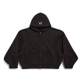 Unity Sports Icon Boxy Zip-up Hoodie, Large Fit „Schwarz“ 787354TQVD59034