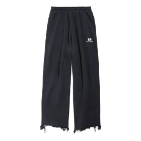 Unity Sports Icon kurze Jogginghose „Schwarz-Weiß“ 783401TQVB21569