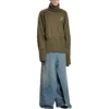 Upcycling-Sockenpullover „Dark Green“ 768686T71932525