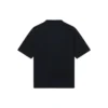 Varsity-Logo-T-Shirt, mittlere Passform „Schwarz“ 612966TLV891076