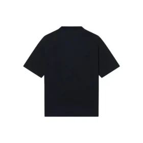 Varsity-Logo-T-Shirt, mittlere Passform „Schwarz“ 612966TLV891076