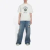 Varsity-Logo-T-Shirt, mittlere Passform „Weiß“ 612966TLV891375