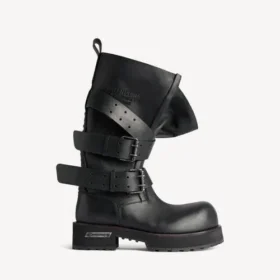 Herren-High-Top-Stiefel „Venom“  in Schwarz