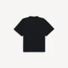Vintage-Surfer-T-Shirt für Herren in Schwarz, Oversize-Passform