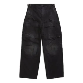 Weite Cargo-Hose „Black“ 746493TKP271000