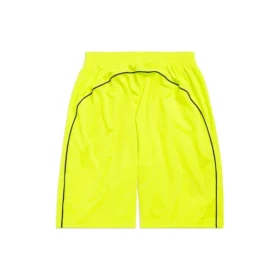 Weite Fußballshorts „Neon Yellow“ 777709TPVW47110