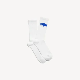 „Wet Brush“-Socken für Herren in Weiß/Blau