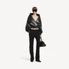 Wickeljacke für Damen in Schwarz Wickeljacke für Damen in Schwarz