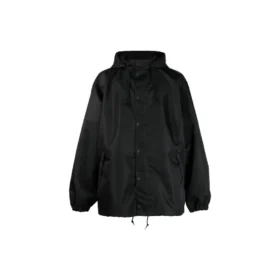 Windjacke mit Kapuze im Tape Type „Black“ 738762TLO251000 Windjacke mit Kapuze im Tape Type „Black“ 738762TLO251000