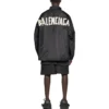 Windjacke mit Kapuze im Tape Type „Black“ 738762TLO251000