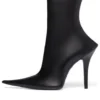 Witch 110-mm-Stiefeletten „Black Sheepskin“ 747603WBCW01000