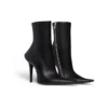 Witch 110-mm-Stiefeletten „Black Sheepskin“ 747603WBCW01000