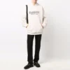 Worldwide Logo Popover-Hoodie „Chalky White Black“ 674986TLVA99054