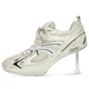 X-Pander Sneaker High Heels „White“ 669046W2RC19010