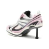 X-Pander Sneaker mit High Heels „Weiß Rosa Schwarz“ 669046W2RC65012