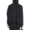 XXXL Oversized-Hoodie zum Überziehen „Schwarz-Weiß“ 713677TNVD91070